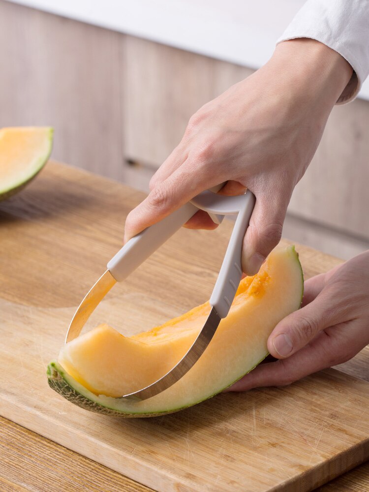 Edelstahl Scoop drei-stück küche melone Ball obst Scoop essen obst werkzeug wassermelone löffel Küche Schlecht supplie