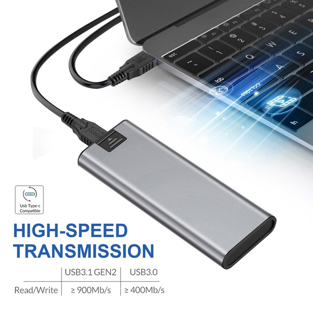 NGFF fest Zustand Disk Gehäbenutzen 5Gbps Externe Kasten USB 3,0 zu M.2 SSD Handy, Mobiltelefon für Haushalts Computer Zubehör