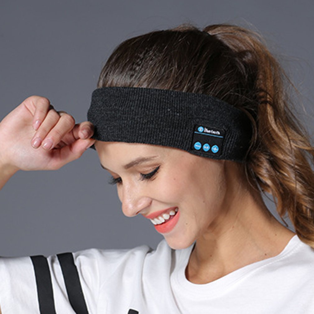 Bluetooth Stirnband Schlaf Kopfhörer Drahtlose Musik Sport Stirnbänder Schlaf Kopfhörer SleepPhones