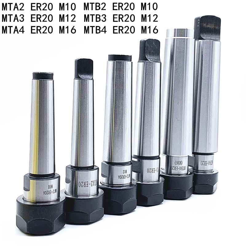 MTA2 MTB2 MTA3 MTB3 MTA4 MTB4 ER20 werkzeug Halfter Morse MT2 3 4 werkzeug Halfter hinten ziehen flache schwanz zentrum werkzeug Halfter er spannzange