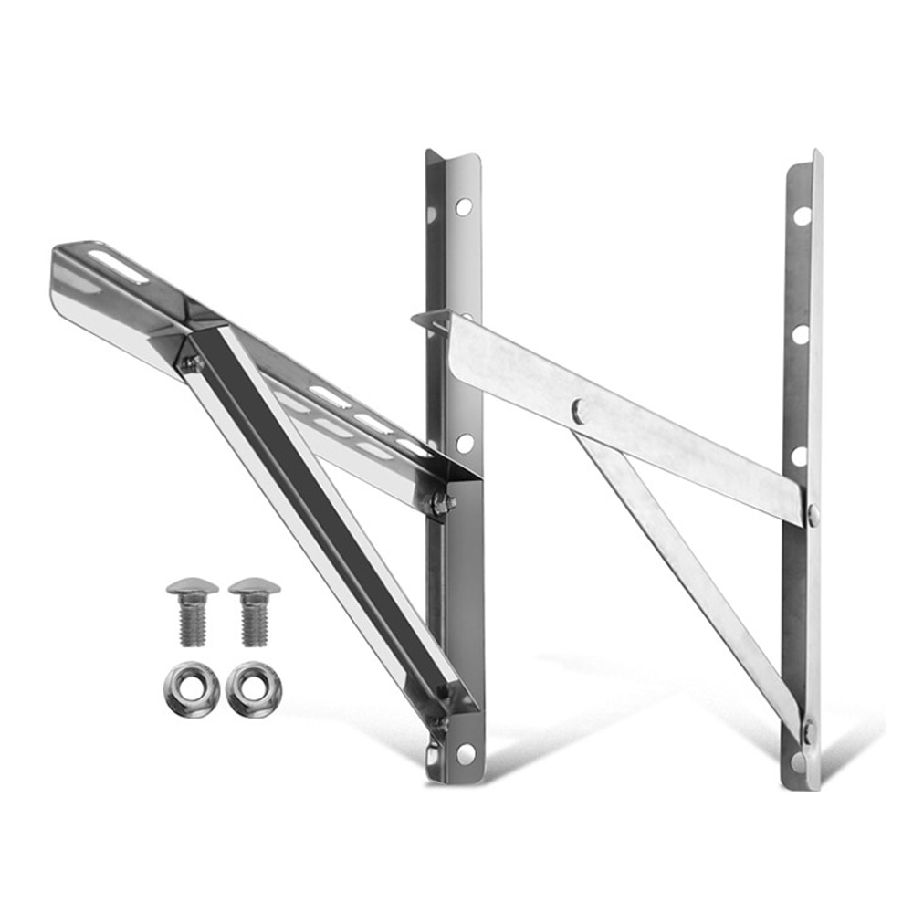 2 stücke Klimaanlage Externe Maschine Halterung Klimaanlage Zubehör Klapp Kombination Stativ Klimaanlage Halterung