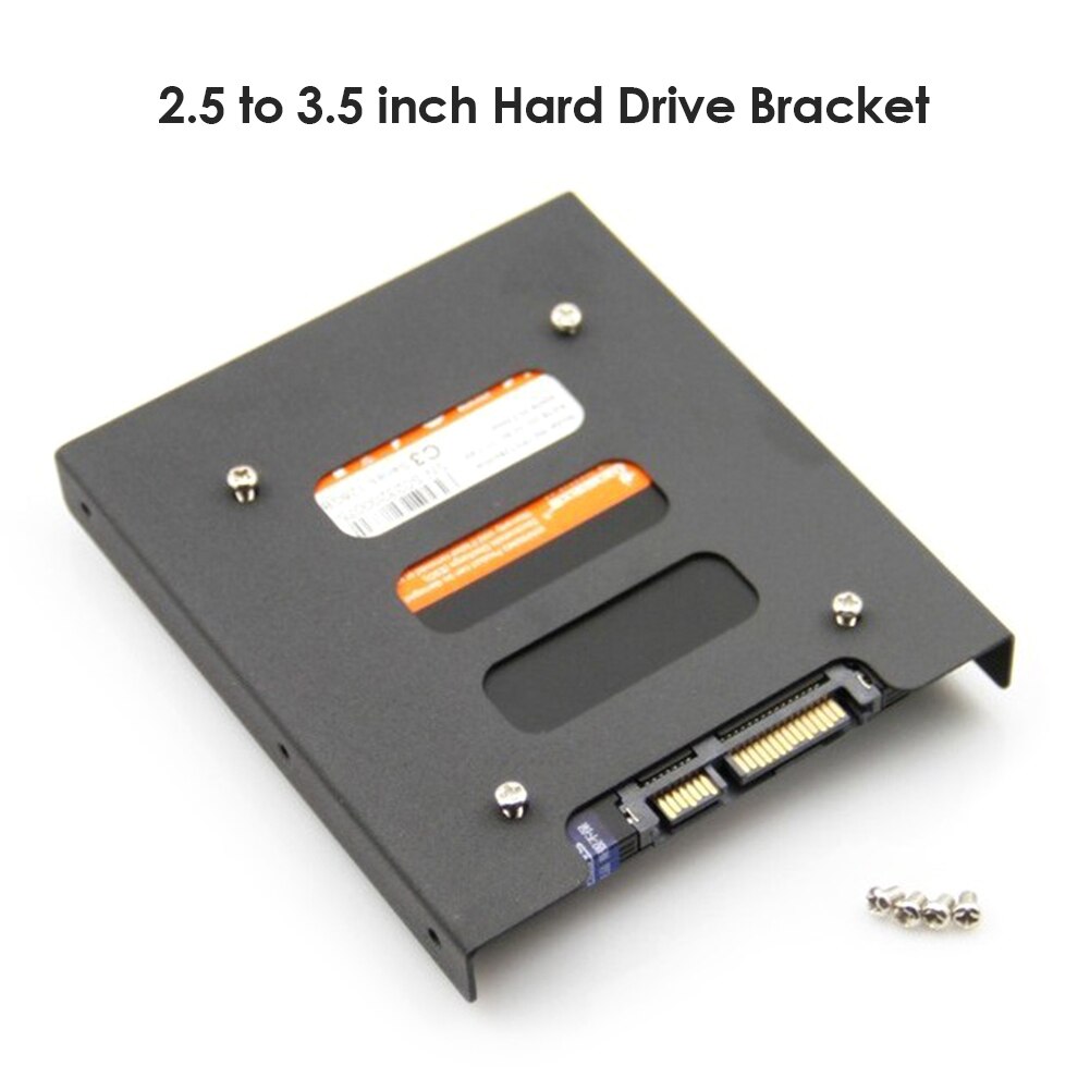 Metall 2,5 zoll bis 3,5 zoll SSD HDD montieren Adapter Festplatte Halfter Halterung SSD HDD Festplatte Bucht Dock HDD Gehäbenutzen Halfter