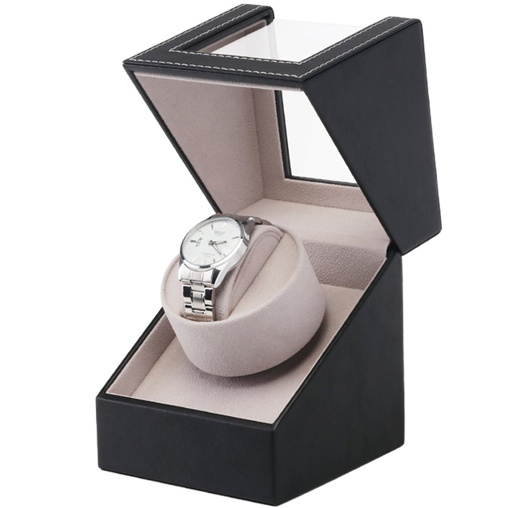 UNS Stecker Automatische Mechanische Uhr Wicklung Kasten Motor- Shaker Uhr Wickler Halfter Anzeige Schmuck Lagerung Veranstalter