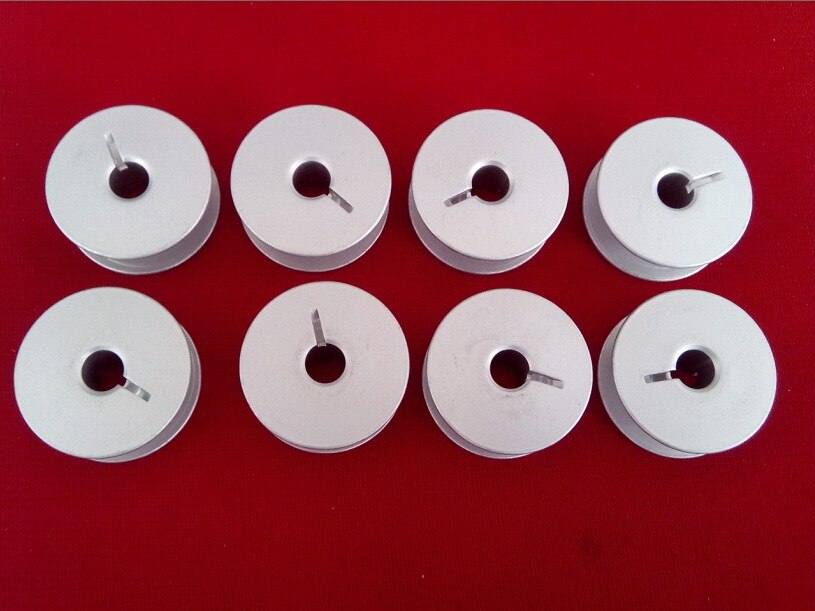 Nähmaschine nähmaschine spule DUKEPU Aluminium Aluminium spule 16700180 rillen Aluminium große spule