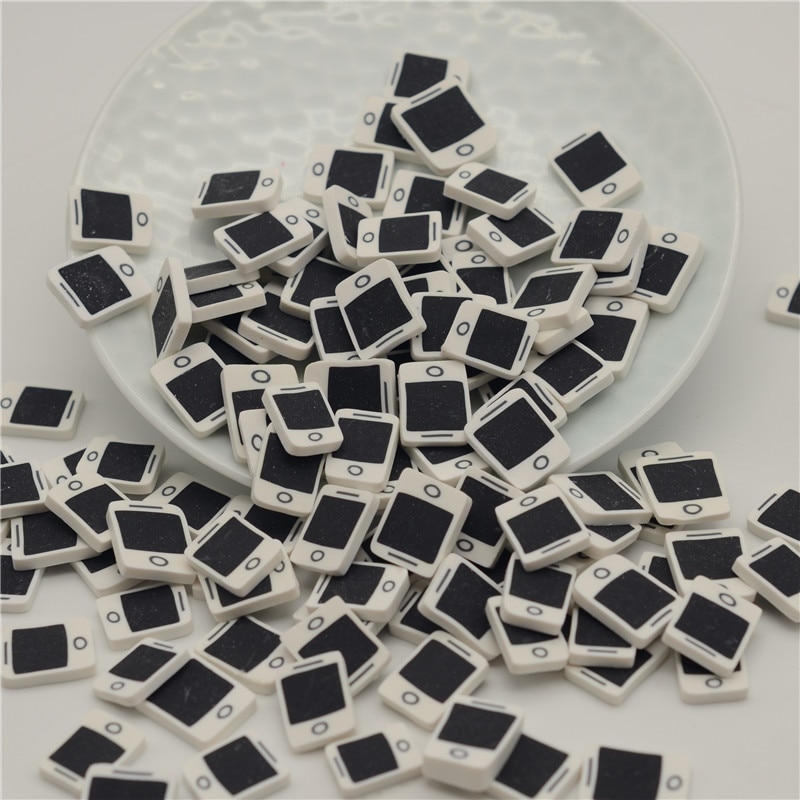 100g/viel Polymer praktisch Handy, Mobiltelefon Heiße Tonne Streusel SchöNe konfetti für Handwerk Machen, DIY Konfetti