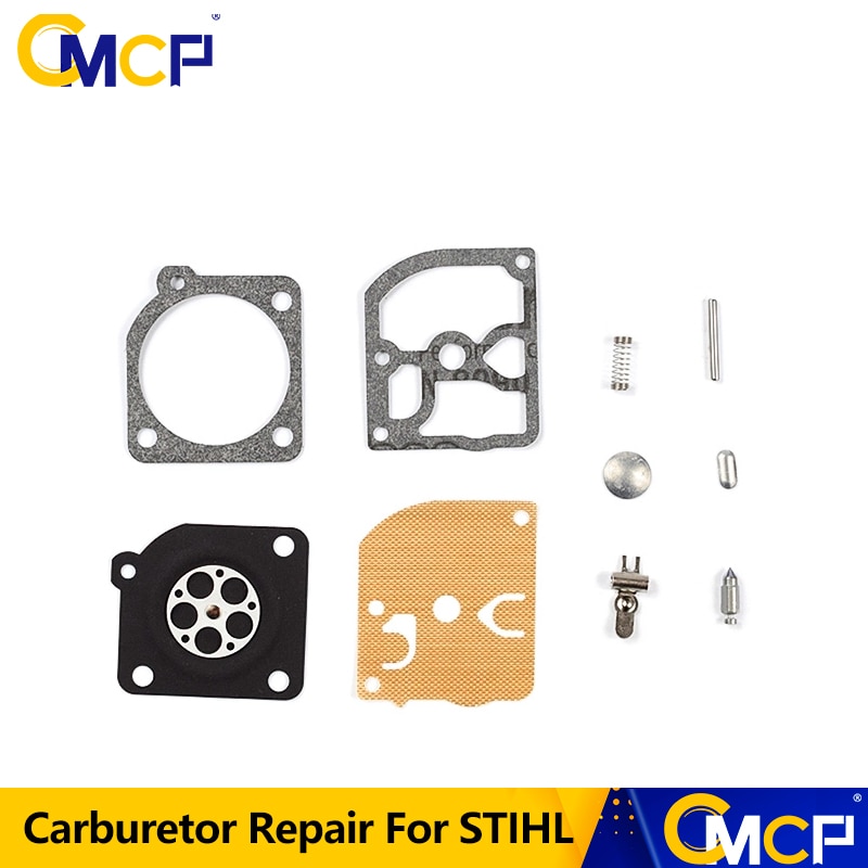 CMCP Vergaser Reparatur Bausatz Kettensäge Reparatur Bausatz Für STIHL Frau170 180 210 230 Kettensäge Ersatzteile Garten Werkzeug Teile