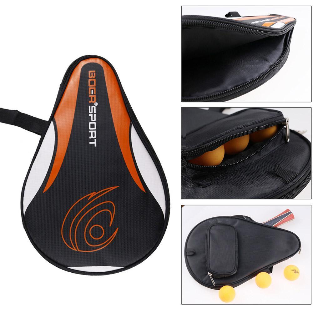 Tragbare tischtennis schläger abdeckung, tisch Tennis schläger Sport tabelle kürbis schläger abdeckung, tasche tasche, Tennis tasche, schläger E5J8