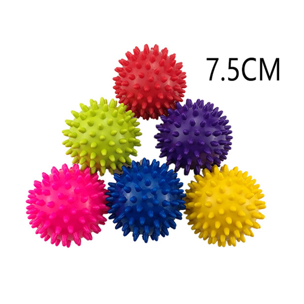 Zufällig-Massage Ball stachelig Abzug Punkt Freisetzung Ball betonen Reflexzonenmassage Sensorischen Ball Muskel Setzen Yoga Fitness 1 Stück