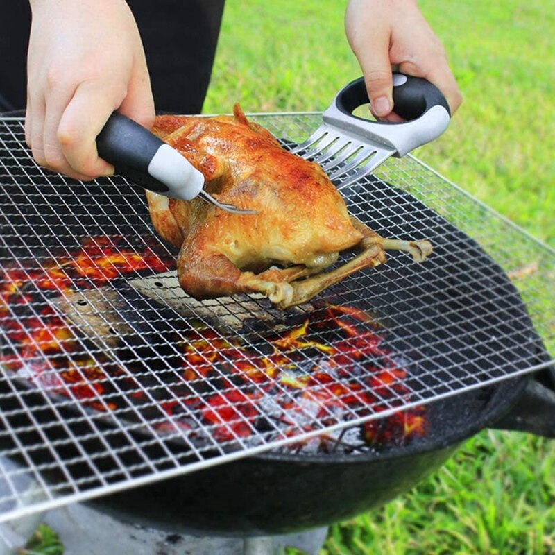Huhn und Schweinefleisch Klaue Aktenvernichter-2 Stck, wärme-Beständig Fleisch Gabel und Grill Klaue Werkzeug für Gehackt zu Heben Fleisch und schneiden