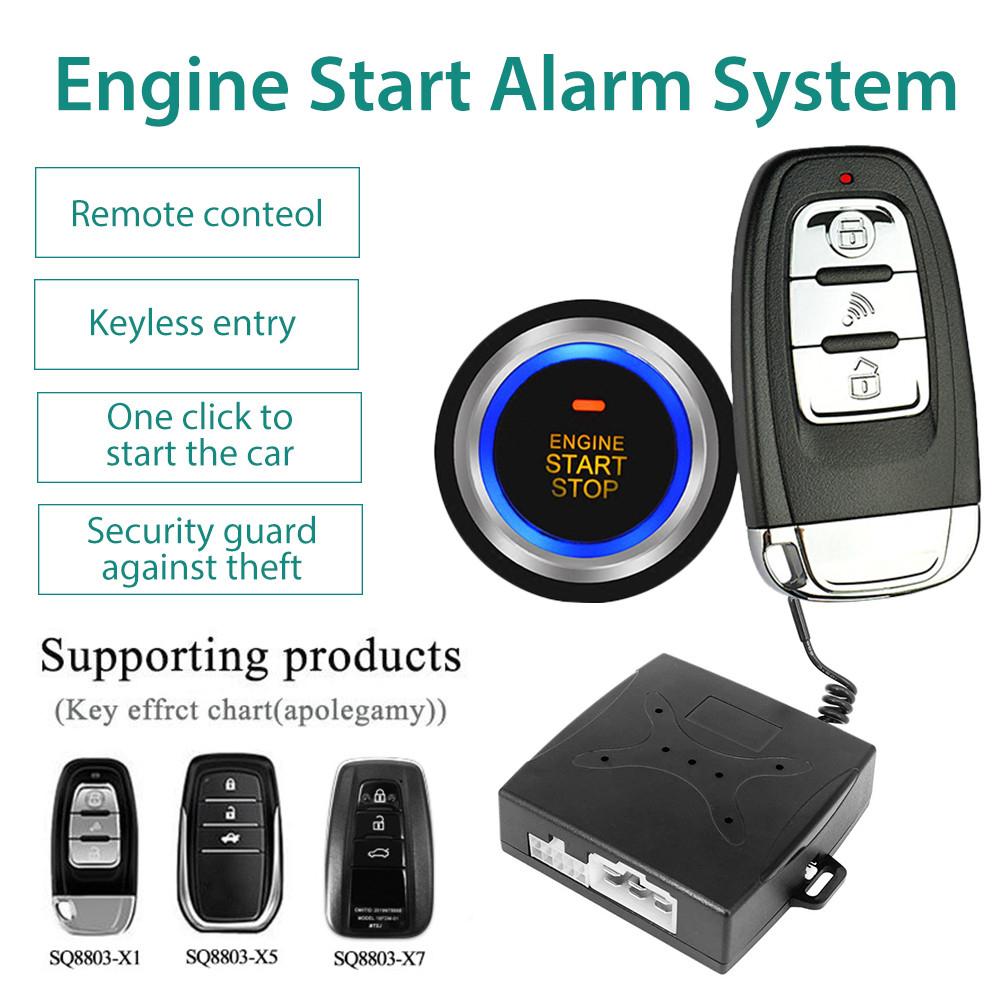 Auto Alarm Systeme Auto Fernbedienung Zentrale Türschloss Keyless System Auto SUV Anti-diebstahl Keyless Eintrag Anlasser Auto Zubehör
