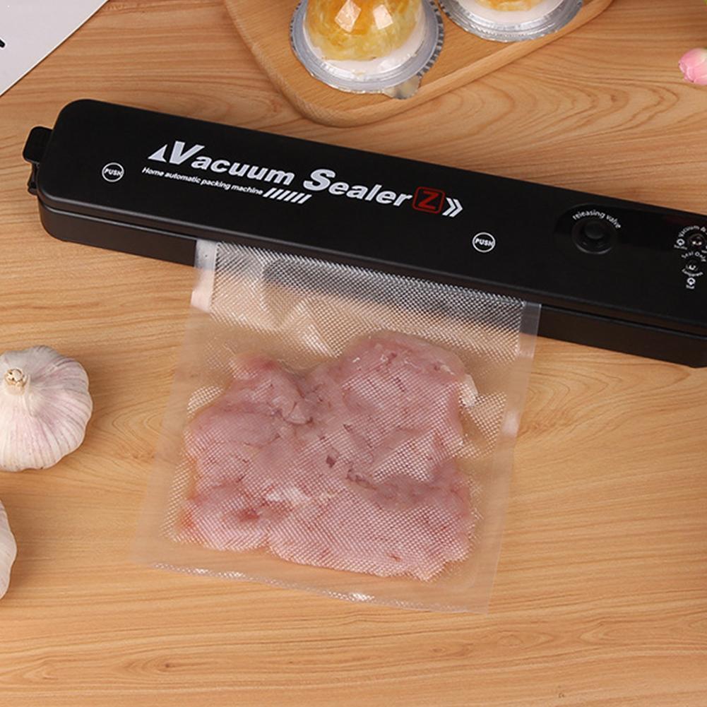Vakuum Tasche Abdichtung Maschine Elektrische Vakuum Versiegelung Vakuum Verpackung Mit Fisch Obst Beutel Maschine Fleisch Lebensmittel Kostenloser Packer G8K0