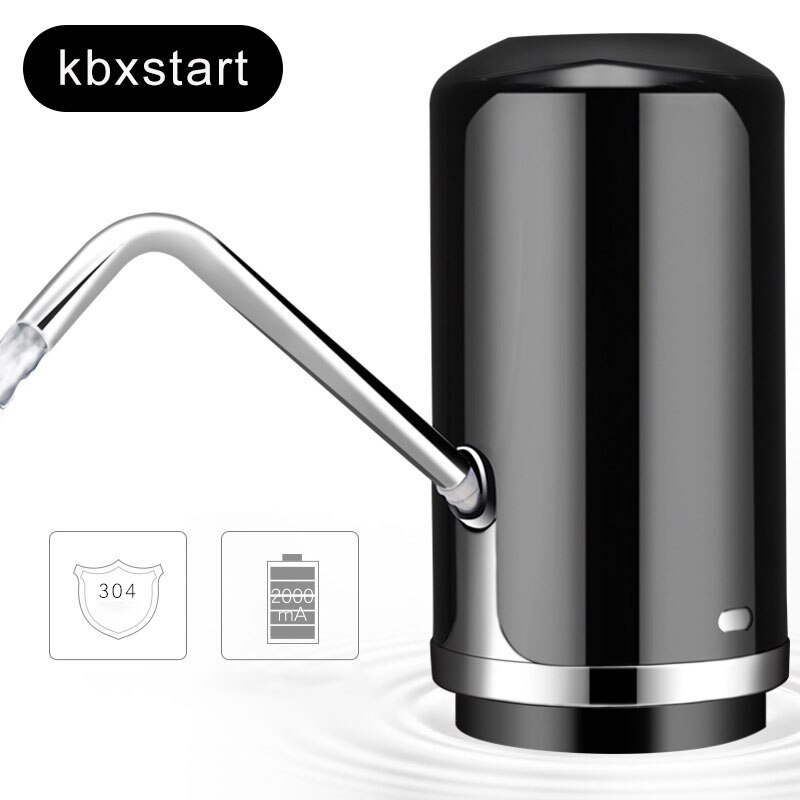 Elektrische Automatische Wasser Pumpe Für Flasche Clever Trinken Wasser Flasche Pumpe Mit USB Ladung Drahtlose Wasser Dsipenser