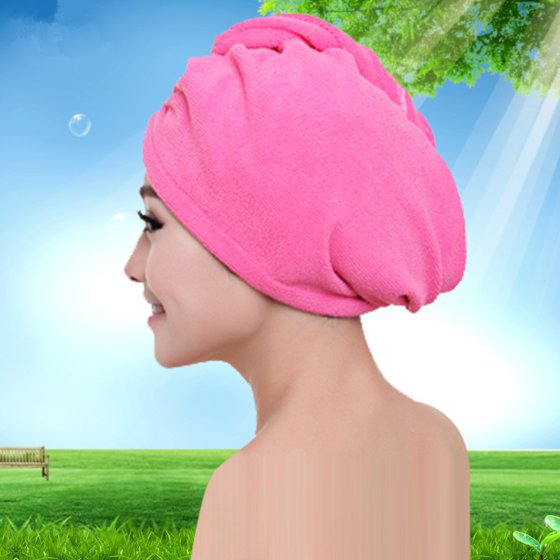 Mikrofaser Schlecht Handtuch Haar Trocken Schnell Trocknend Dame Schlecht handtuch weiche dusche kappe Hütte für Dame mann Turban Kopf wickeln baden Werkzeug60 * 20