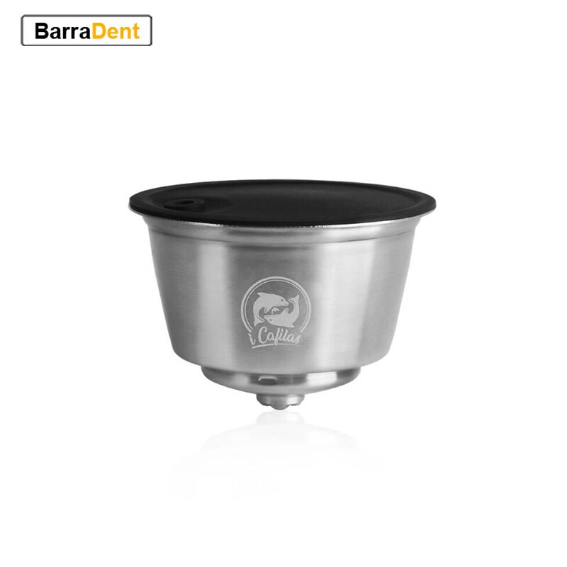 Lebensmittel-Klasse Edelstahl wiederverwendbar Kapsel Kaffee Filter Tropf Kompatibel Für DOLCE Gusto Kaffee Maschine