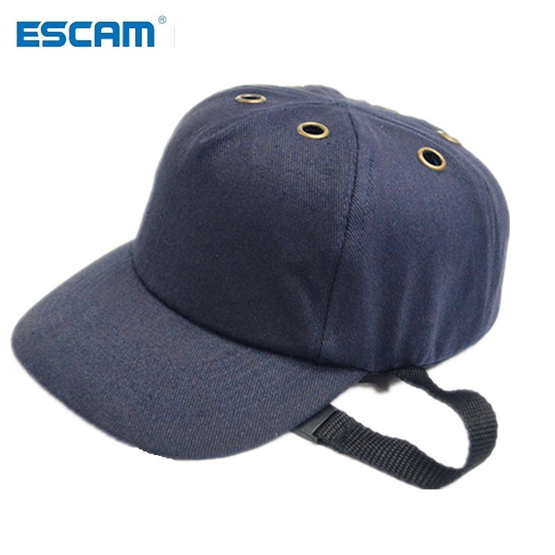stoßen Deckel arbeiten Sicherheit Helm ABS innere Hülse Baseball Hut Stil schützend schwer Hut Pro Workwear Kopf Schutz oben 6 Löcher