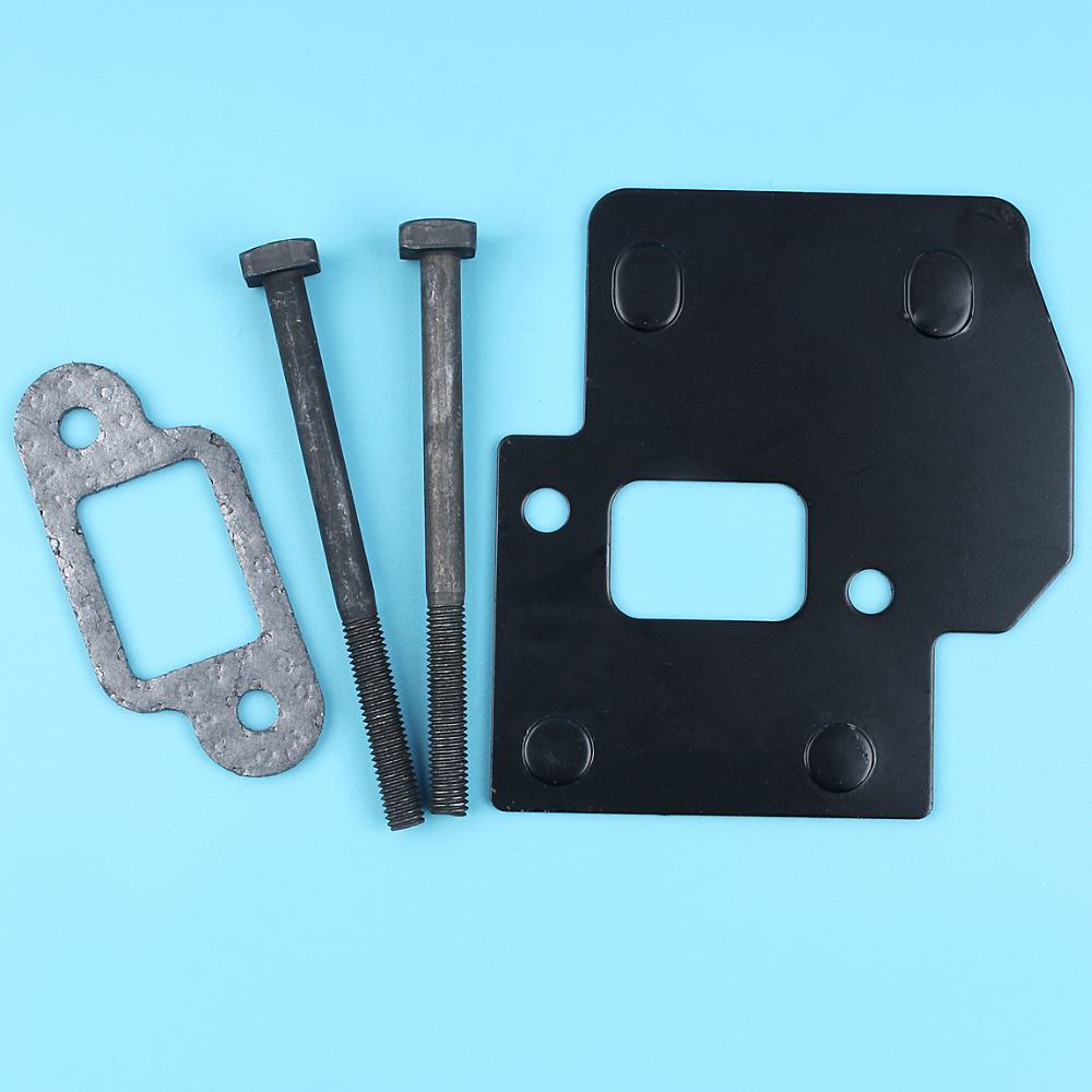 Schalldämpfer Kühlplatte Schrauben Dichtungssatz Für STIHL Frau250 Frau230 Frau210 021 023 025 Frau 250 230 210 Kettensäge Ersatz teile