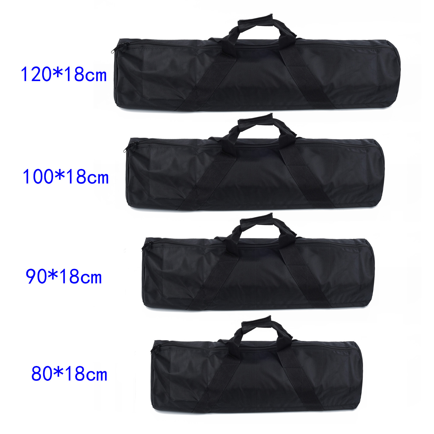 Tragetasche für stativ in draussen/ausflug photogray 80/90/100/120cm Schwarz Gepolsterte Licht Stand Stativ Tragen Tasche