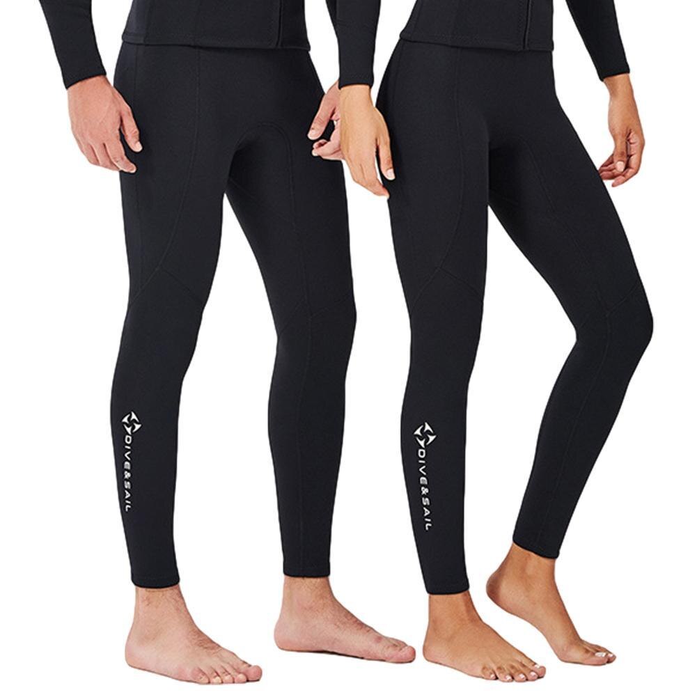 Männer Frauen Verdicken 3mm Neopren Tauchen Hosen Tauchen Schnorcheln Surfen Winter Warme Neoprenanzug Hosen tauchen Lange Hosen