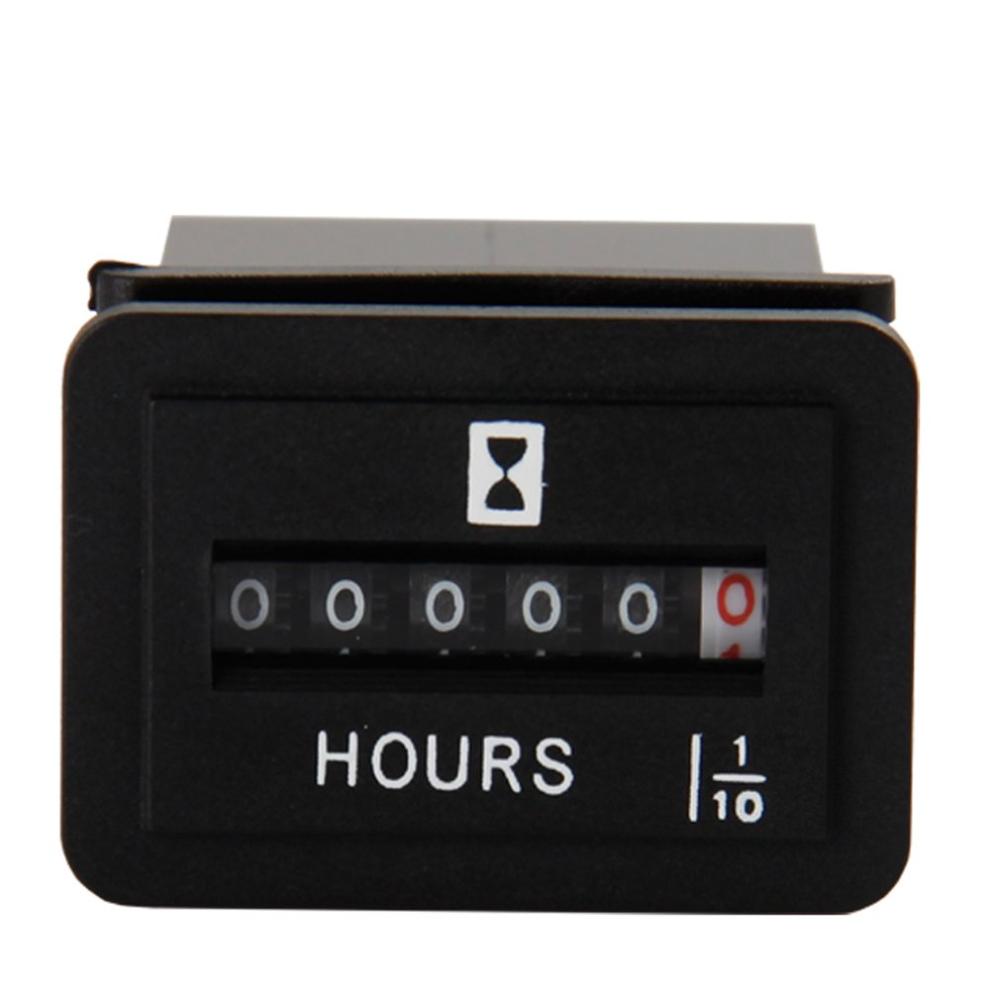 Stunde Meter Mechanische Stunde Meter Timer Für Diesel- Benzin Generator Benzin Motor- Industrie Timer
