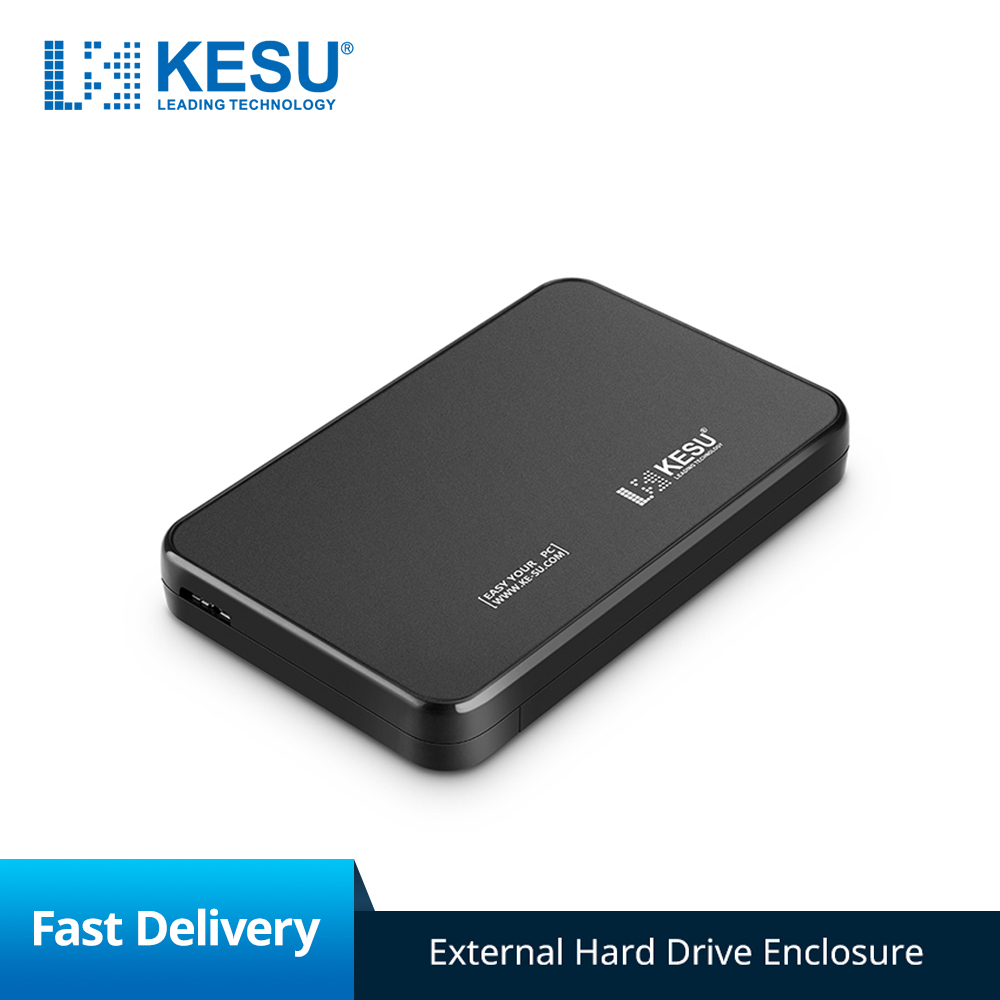 KESU Festplatte Gehäbenutzen fallen 2,5 zoll SATA USB 3,0 SSD/HDD 1TB 2TB Festplatte Kasten für Samsung Seagate, unterstützung UASP SATA III