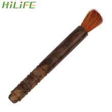 HILIFE Tee Topf Staub Pinsel Weiche Haar Teekanne Pinsel Flasche Wasserkocher Auslauf Sauber Werkzeuge Holz Griff Haushalt Küche Werkzeuge