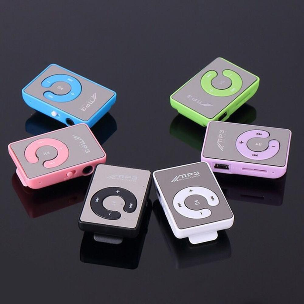 Kleine Größe Tragbare MP3 Spieler Mini LCD Bildschirm MP3 Spieler Musik-Spieler Unterstützung 32GB Kein Bildschirm Spiegel MP3