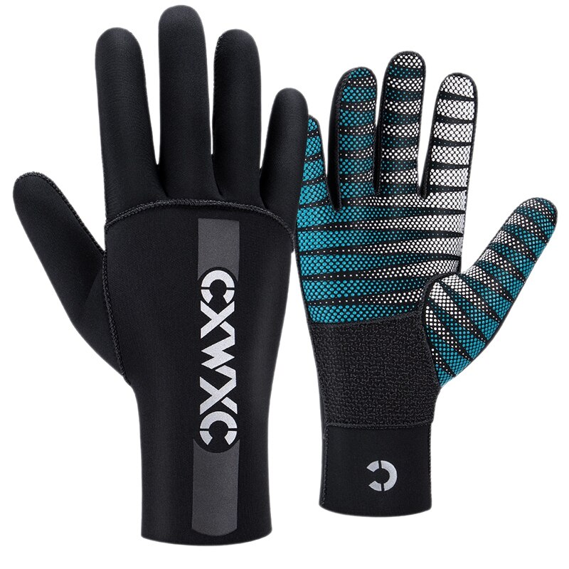 CXWXC Neopren Handschuhe Tauchanzug Handschuhe 3mm Thermische Winter Schwimmen Handschuhe für Schnorcheln Tauchen Tauchen Surfen Kajak