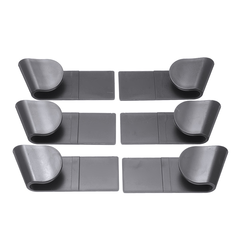 6 stücke ABS Topf Pfanne Deckel Gestell Clip Herde Topf Abdeckung Rahmen Stehen Für sterben Speicherung Topf Deckel Gerichte Lagerung Veranstalter Halfter Zauberstab Installiert