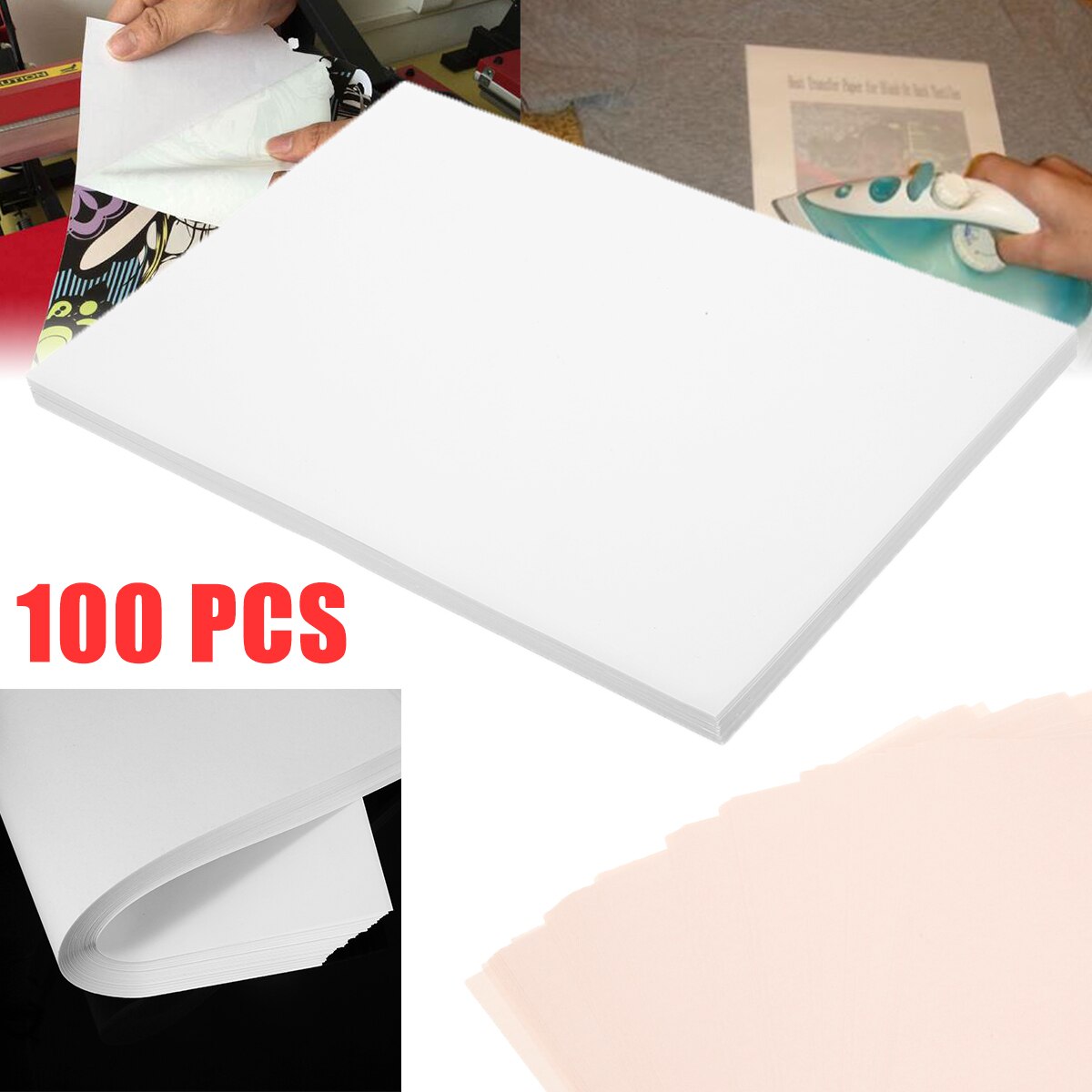 100 blätter A4 Inkjet Druck Sublimation Wärme Transfer Papier Thermische Transfer Papier Für Glas Becher Fliesen Metall