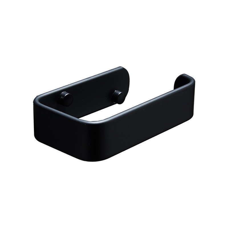 Schwarz Wc Papier Halfter Raum Aluminium Papier Handtuch Halfter WC Küche Papier Rollen Halfter Schlecht Hardware-