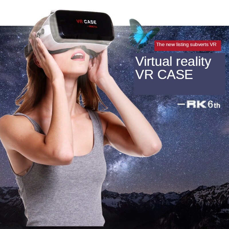 Super klar Ausführung VR fallen 6 praktisch Headset 3D gläser Virtuelle Realität Integrierte magnetische heimkino VR gläser