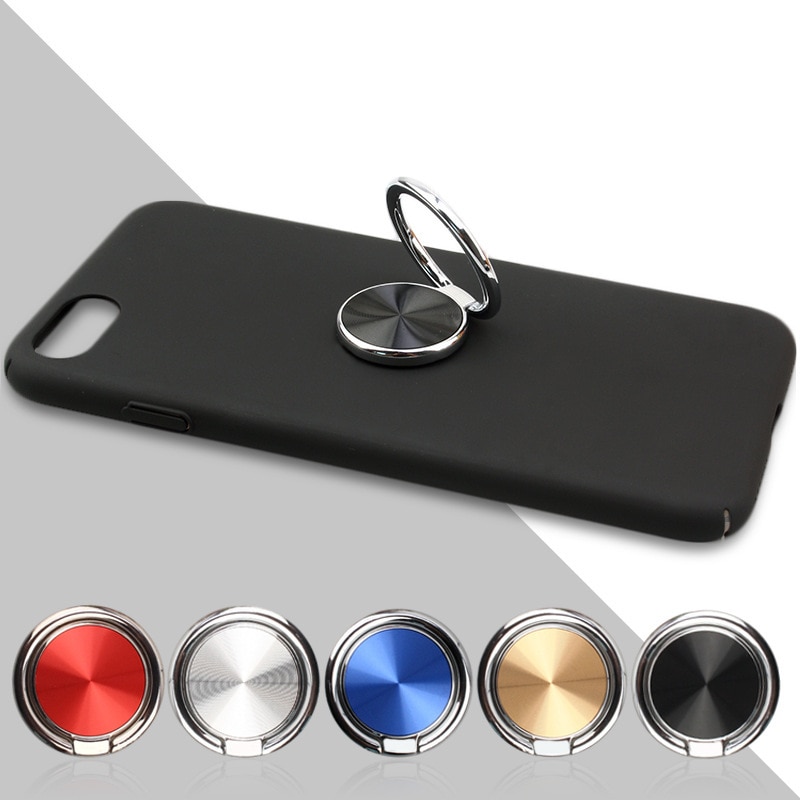 Telefon Halfter Dünne Magnet Metall Finger Ring Halfter 360 Grad Drehbare Smartphone Ständer Für Telefon Tablette Für Xiaomi Für Huawei