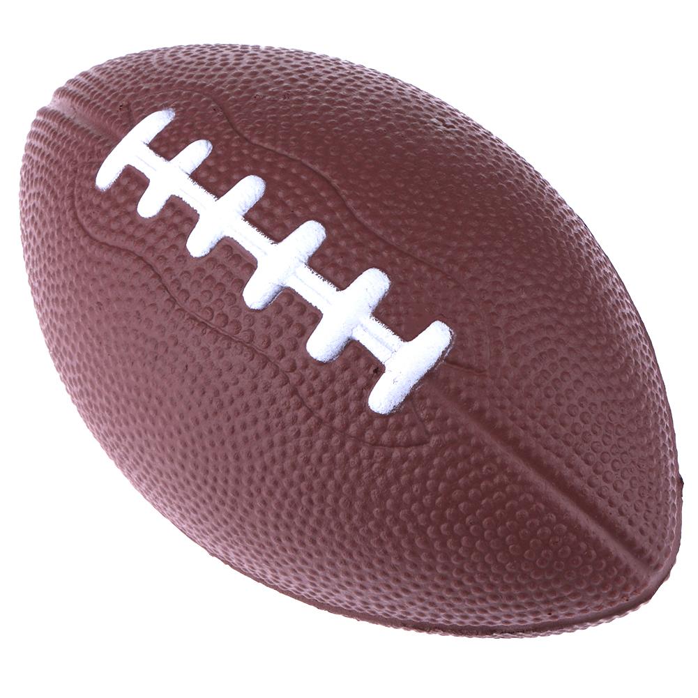 Amerikanischen FußBall Mini Weichen Standard PU Schaum FußBall Rugby quetschen Ball freundlicher Erwachsene Geburtstag Weihnachten FußBall Farbe Zufällig