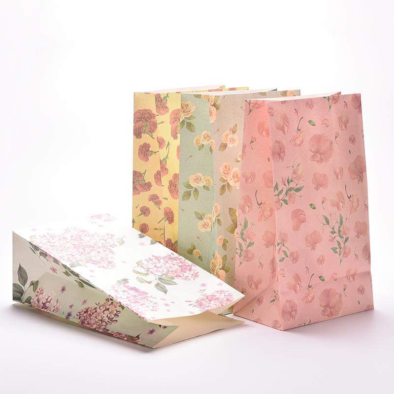 3 Teile/los Kreative lagerung papier Kasten Schreibtisch kleinigkeiten Abschluss-Kasten knapp Halfter Blume papier taschen Schreibwaren Veranstalter 23x13cm