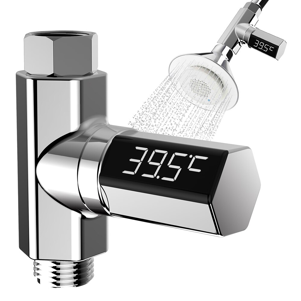 Wasser Temperatur Meter Monitor LED-anzeige Wasserhahn Dusche Thermometer Hause Wasser fließen Temperatur Monitor
