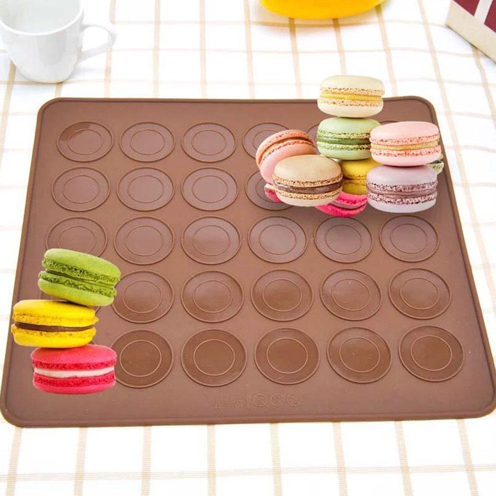30 löcher Silikon Pad Backofen Macaron Silikon Nicht-Stock Backen Matten Küche Backen Pfanne Gebäck Kuchen Pads Backen Werkzeuge zubehör