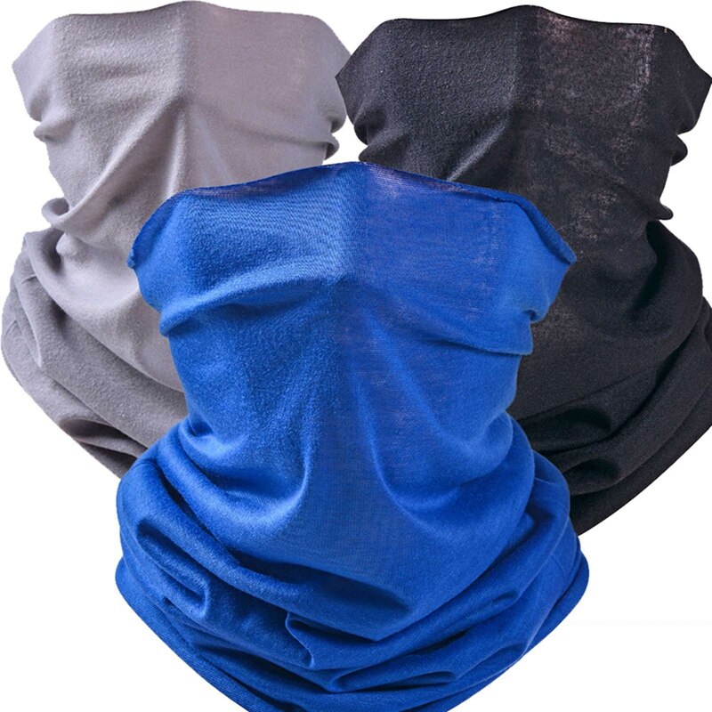 1Pc Einfarbig Camping Wandern Schals Radfahren Sport Bandana draussen Kopftücher Reiten Headwear Männer Frauen Nacken Magie Schal