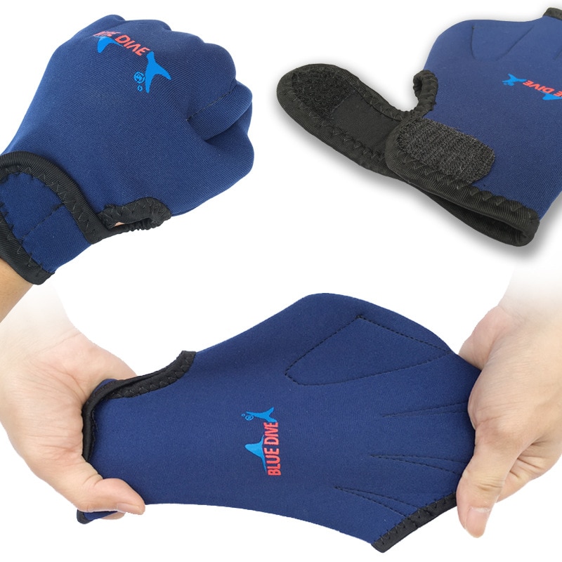 vernetzt Ente Schwimmhäuten Hand Frosch Palme Schwimmen Paddeln Tauchen Assistent Ausrügestochen Ente Pfote Palme Schwimmhäuten Tauchen Handschuhe