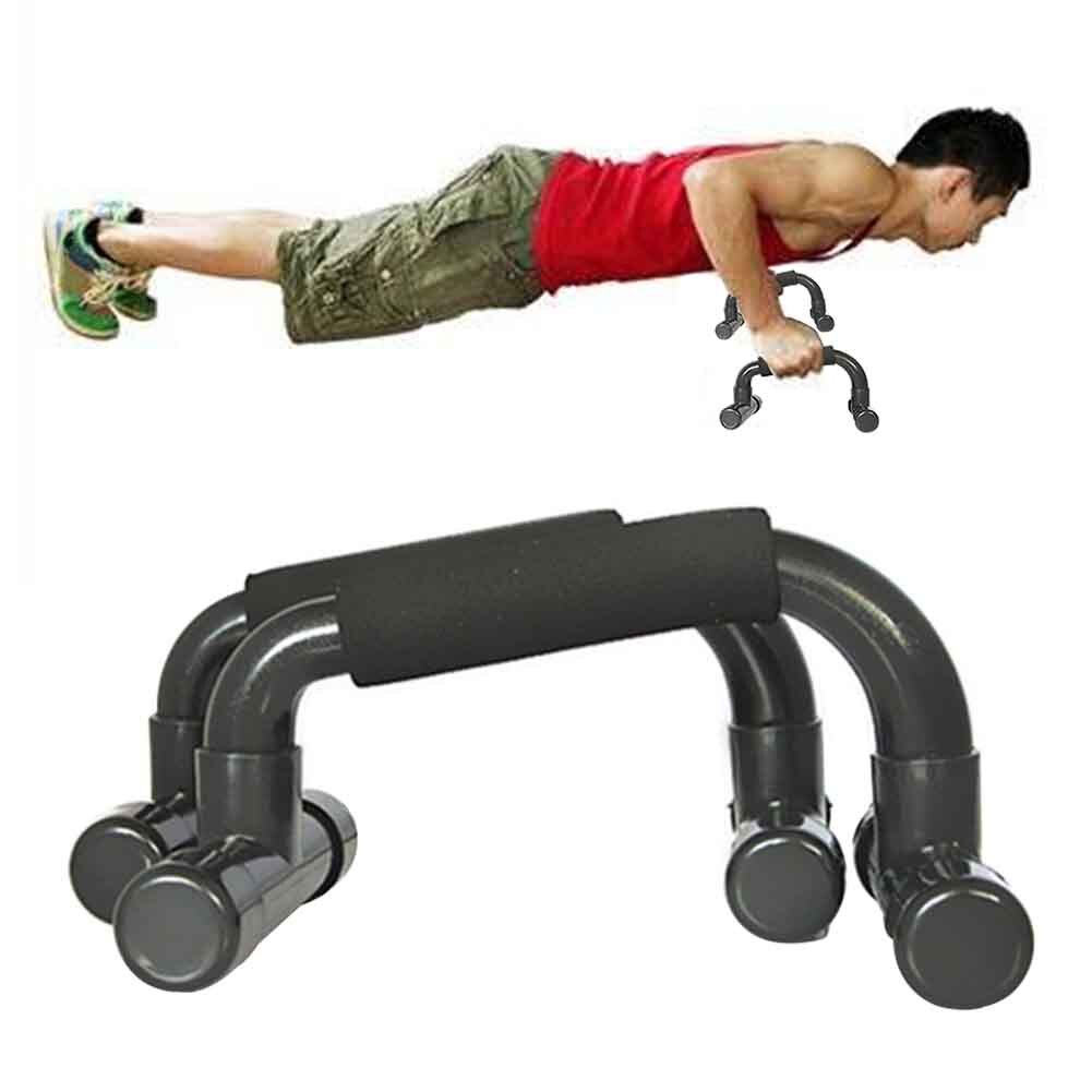 1 paar ICH Förmigen drücken-hoch Stand Bar Fitnessstudio ÜSpund Ausbildung Bauch Für trainieren Schaum Griffe Körper Gebäude Hause drücken hoch Bar Stehen