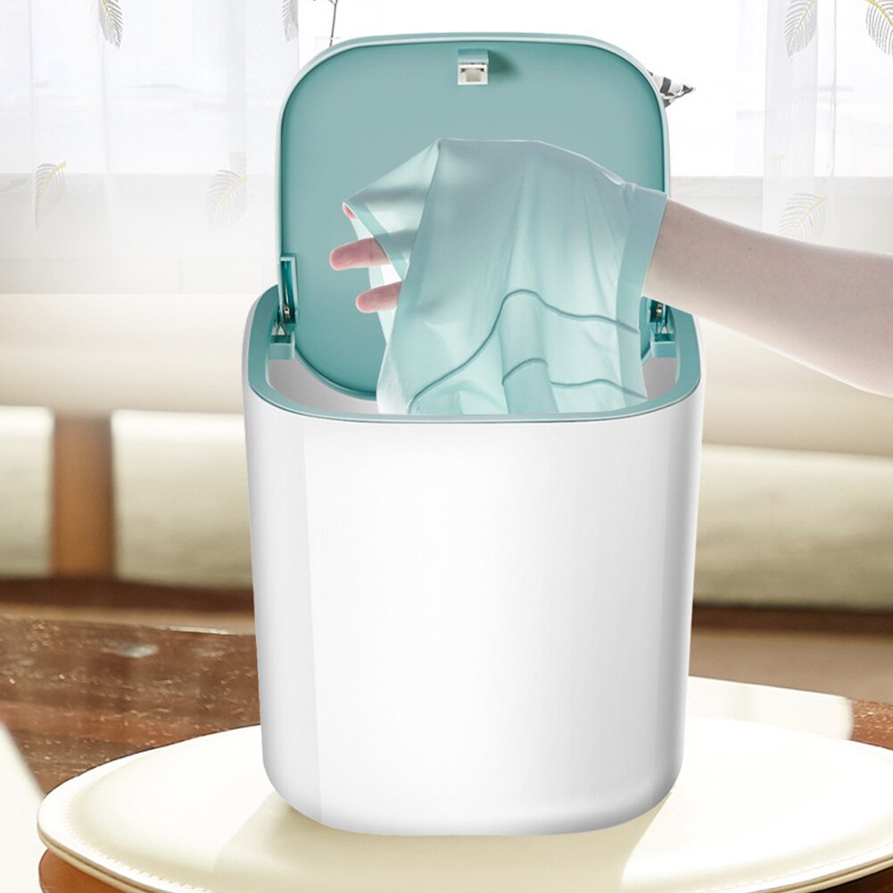 Waschen Maschine 3,8 L Tabletop Waschmaschine USB angetrieben Tragbare Unterwäsche Wäsche Waschmaschine für Heimat Reise Blau Haushalt