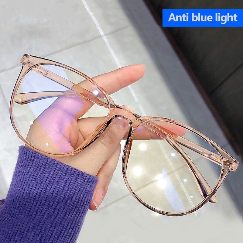 Tendenzen Büro Anti Blau Licht Übergroßen Gläser Computer Frauen Blau Blockierung Spielen groß Größe Männer Brillen Rahmen