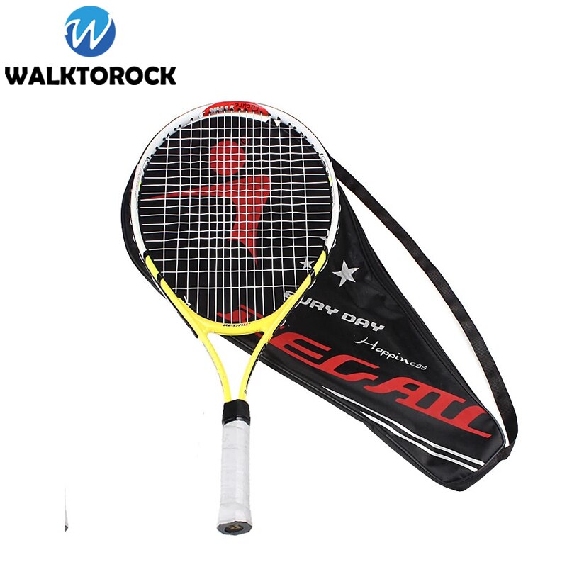 1 paar Jugendliche Tennis Schläger Aluminium Legierung Tennis Schläger für freundlicher Ausbildung Strand Schläger mit Trage Tasche