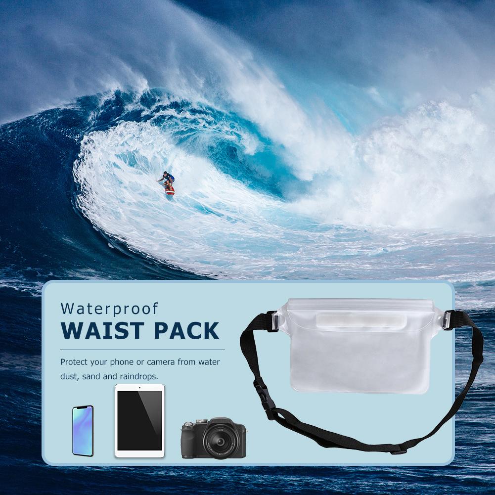 Wasserdicht Schwimmen PVC Tasche Drift Tauchen Schulter Taille Pack Unterwasser trocken Tasche Beutel tasche Für Strand Stiefel Sport