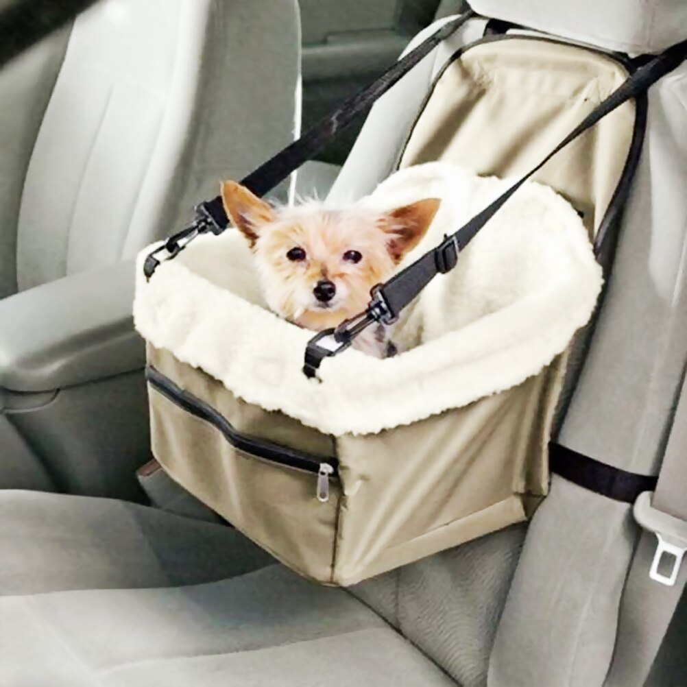 Kreative Tragbare Wasserdichte Auto Hundehütte Haustier Booster Sitz mit Clip-auf Sicherheit Leine und Reißverschluss Lagerung Tasche