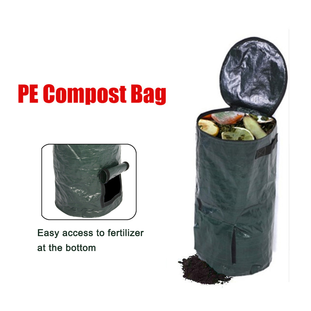 Faltbare Müll Behälter Garten Abfall Tasche Camping Mülleimer Blatt Gartenarbeit Tasche Wäsche Lagerung Korb