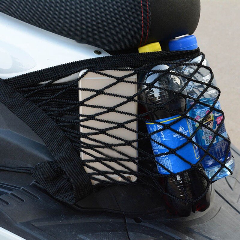 Motorrad Gepäck Netz Haken Halten Tasche Fracht Fahrrad Rolle Gittergewebe Kraftstoff Panzer Gepäck Equipaje Motorrad Helm Lagerung Kofferraum Tasche