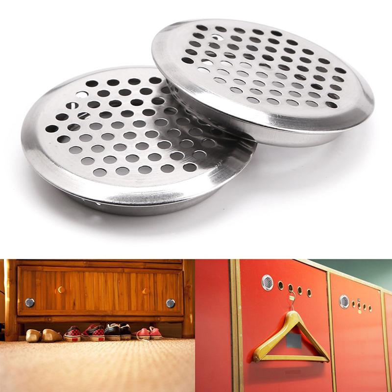 20 stücke Edelstahl Lüftungsschlitze Belüftung Jalousie Haushalt 53mm Luft fließen Belüftung Jalousie Hause Schlecht Küche Zubehör