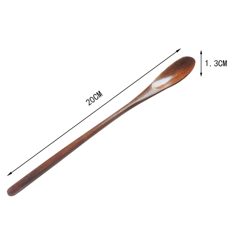 Holz Honig Löffel Für Honig Glas Lange Griff Mischen Löffel Kaffee Rührer Natürliche Holz Löffel Kochen Geschirr