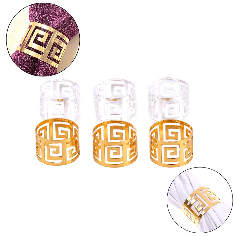 6 teile/los Serviette Ringe Serviette Halfter Westen Abendessen Handtuch Serviette Ring Party Dekoration Tisch Dekoration Zubehör Werkzeug