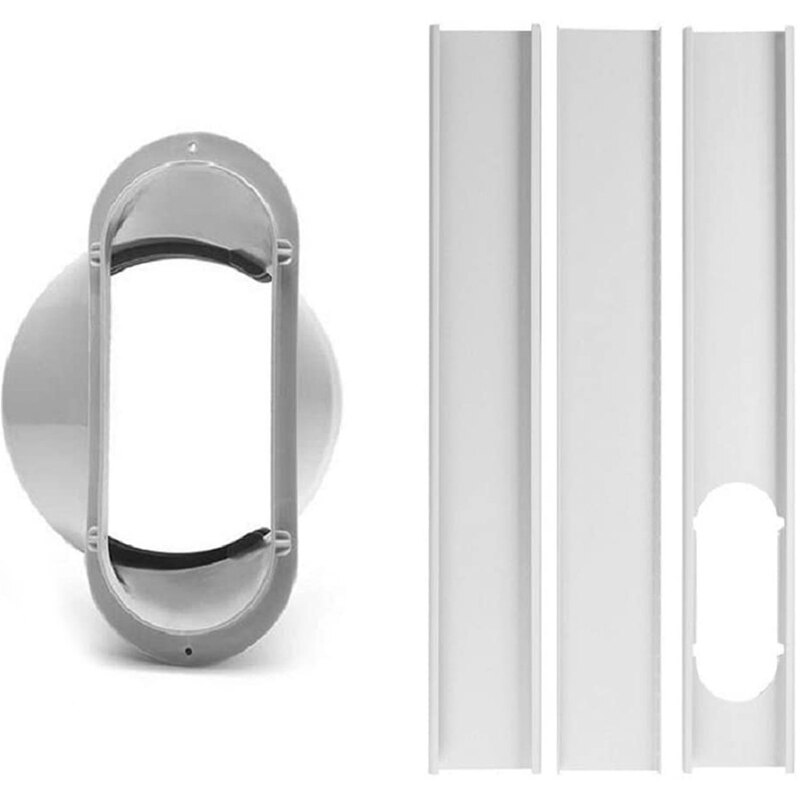 Fenster Adapter Stecker Auspuff Schlauch Fenster Rutsche Bausatz Platte für Tragbare Klimaanlage Klimaanlage Zubehör